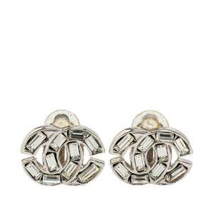 Chanel Cc Logo Clip-On Earrings Metal #207440C98B